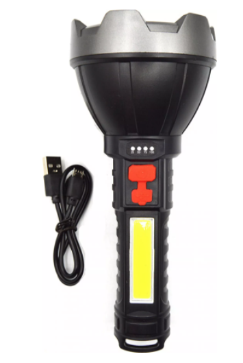 Lanterna de mana ZJ-05 5W + COB lateral incarcare USB